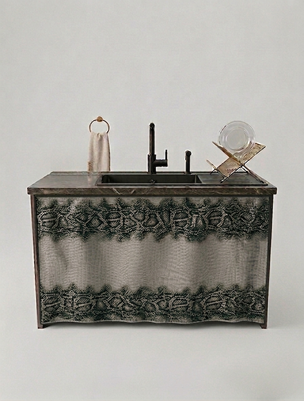 ساتر حوض المطبخ - تصميم رويال